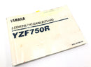 Yamaha YZF 750 R 4HN [1995] - Manual de instrucciones instrucciones de funcionamiento-1