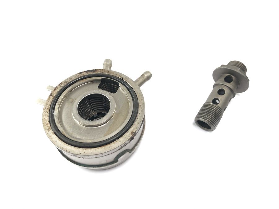 Honda ST 1100 SC26 Pan European [1990] - Adaptador del filtro de aceite de la carcasa del filtro de aceite del enfriador de aceite