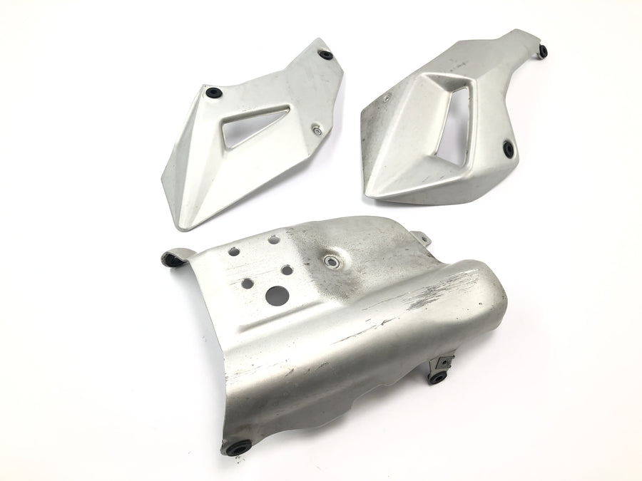 Ducati Multistrada 1200 S Touring [2009] - Set protección motor antiempotramiento aluminio