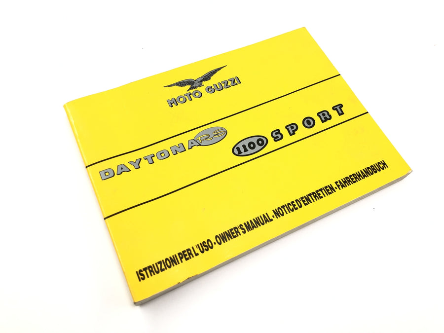 Moto Guzzi V10 Centauro [1998] - Manual Del Conductor Manual De Usuario