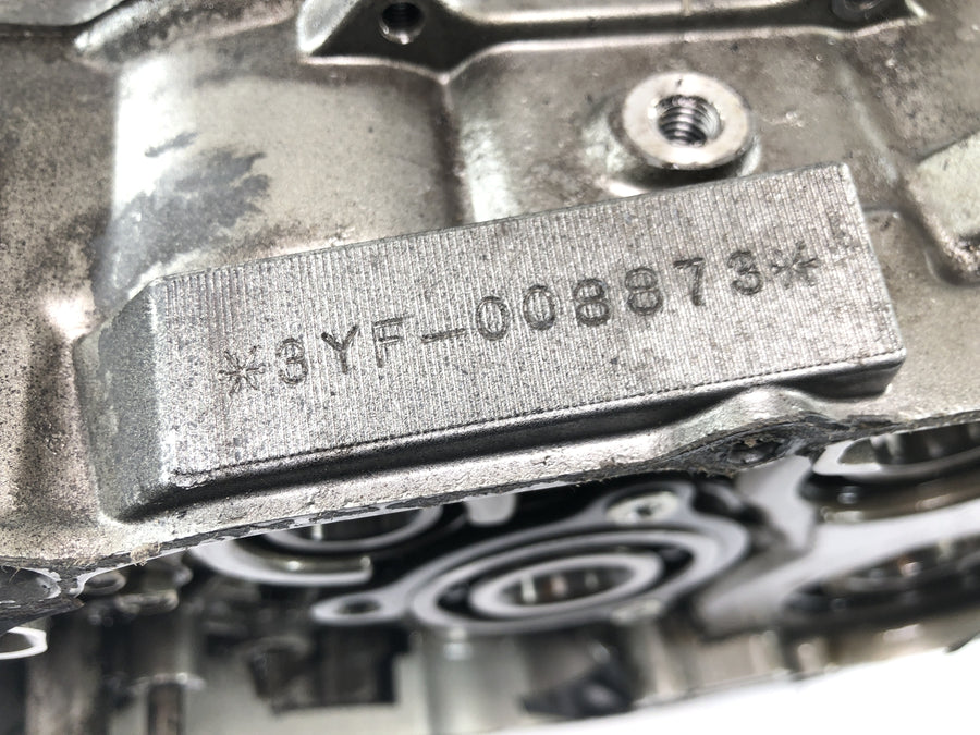 Yamaha XTZ 660 3YF [1992] - carcasa del motor carcasa vacía bloque del motor mitades de la carcasa del cárter