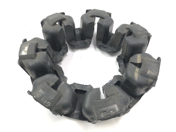 Kawasaki VN 1500 Classic VNT50D [2001] - Ruck -Damper Amficeras de goma Buffer de buffer de buffer de la rueda trasera - 0