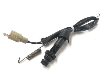 Honda XBR 500 PC15 [1989] - interruptor de luz de freno en la parte posterior