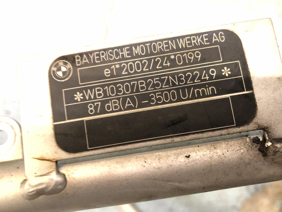 BMW R 1200 GS R12 K25 [2003] - Marco con papeles