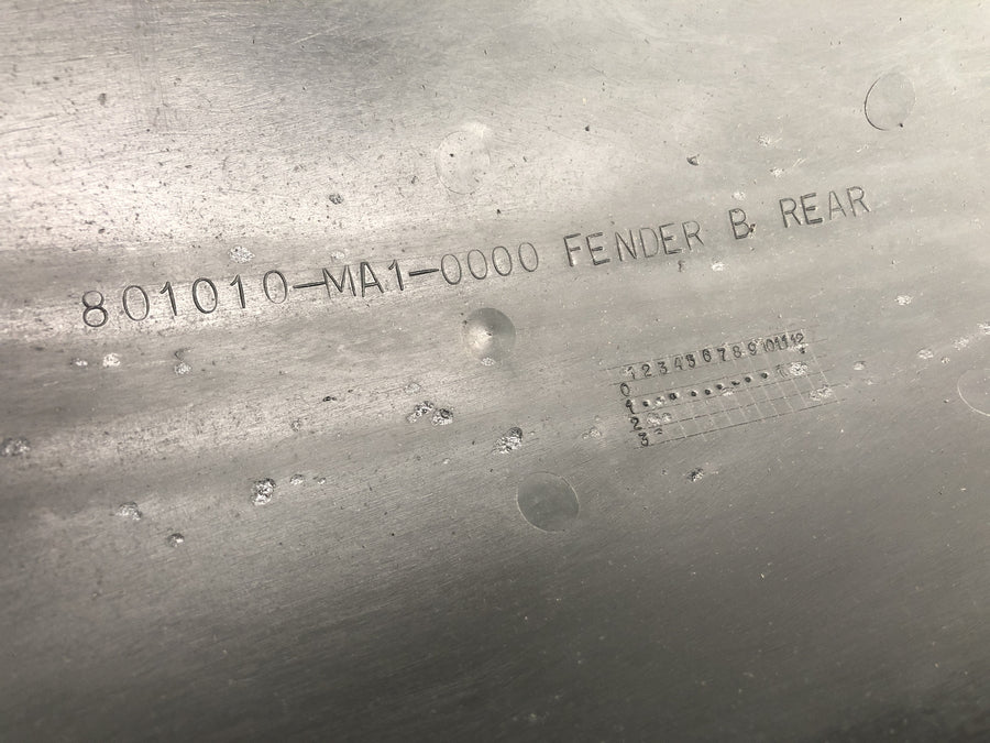 Honda GL 500 Silversching PC02 [1982] - Kotfewügel Tarra de protección trasera Fender Fender