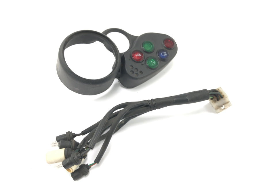 Sachs ZX 125 [1998] - Luz indicadora unidad de lámpara indicadora display salpicadero