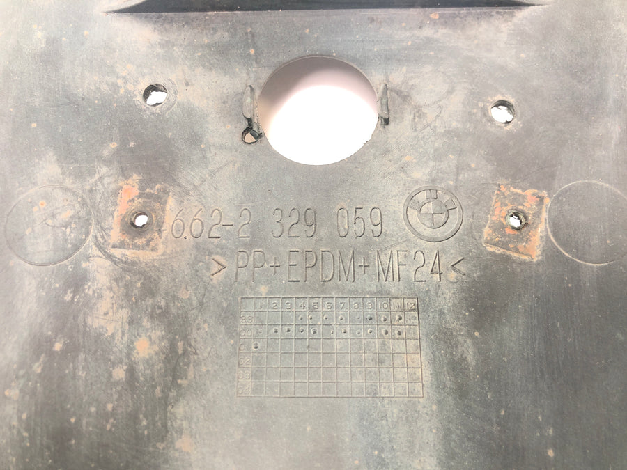 BMW C1 125 [2002] - Guardabarros trasero, cubre rueda, protector contra salpicaduras, soporte para matrícula
