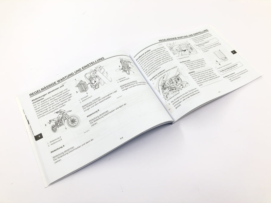 Yamaha WR 125 X DE07 [2010] - Manual de usuario manual del conductor