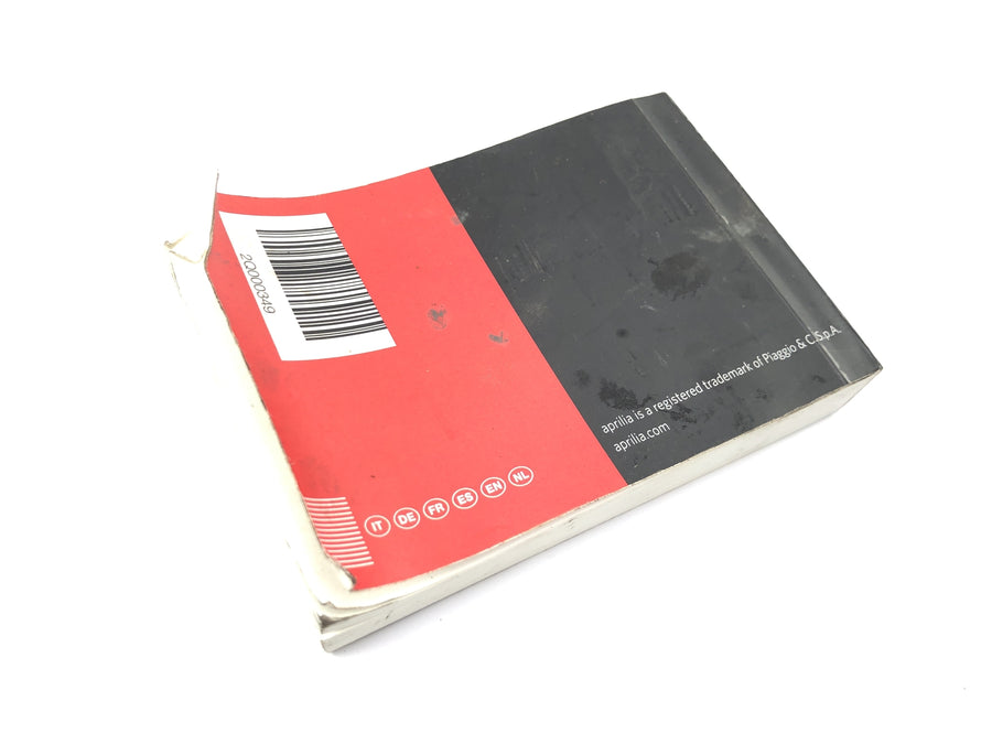 Aprilia SX 125 KX [2018] - Manual de usuario manual de servicio folleto de mantenimiento