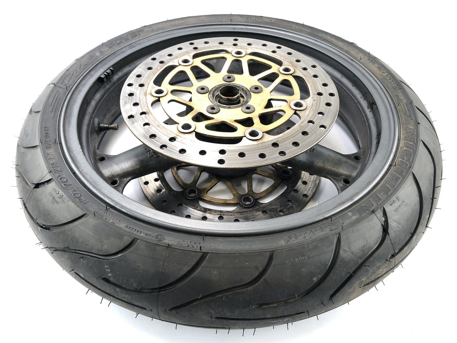 Kawasaki ZR7 ZR750F [1999] - Rim de la rueda delantera en la parte delantera 3.50x17 "