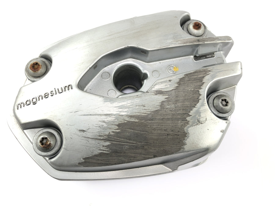 BMW R 1200 R R1ST [2008] - tapa válvula tapa culata izquierda plata magnesio