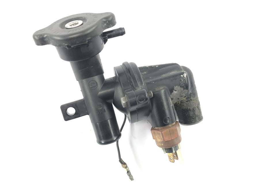 Yamaha XTZ 660 3YF [1992] - Termostato conexión agua refrigeración distribuidor refrigerante