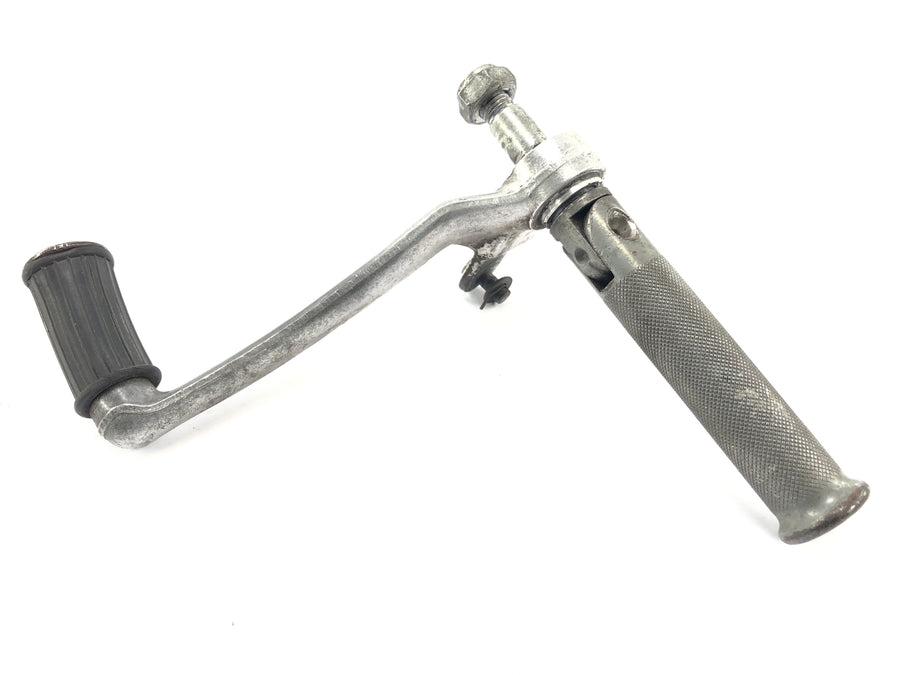 Ducati SL 600 PANTAH [1982] - Los reposapiés del conductor con palanca de engranajes y palanca de frenos