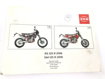 SWM SM 125 R [2018] - Manual de instrucciones multilingüe