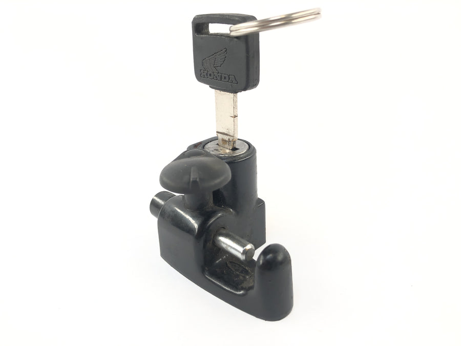 Honda NX 650 RD02 [1989] - Locksmith de bloqueo de bloqueo de bloqueo Bloqueo Helmschloss Gabelbrücke arriba