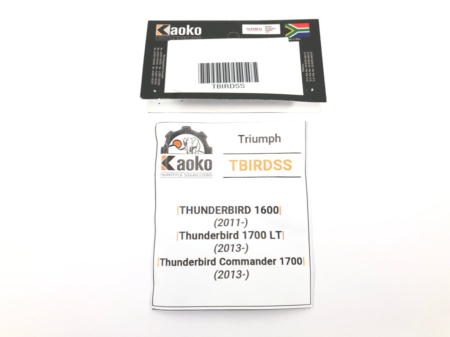 Triumph Thunderbird 1600 - Control de crucero Control de crucero Estabilizador de velocidad