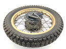 Yamaha XT 500 1U6 [1981] - Rad Set Rueda delantera Rueda trasera de oro-7