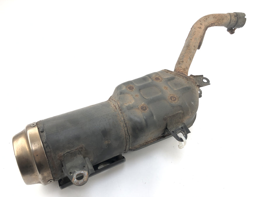 Honda NX 650 RD02 [1989] - Muffler de escape a la derecha