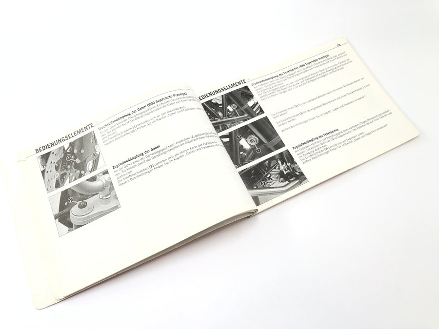 KTM 690 SM Prestige [2007] - Instrucciones de operación