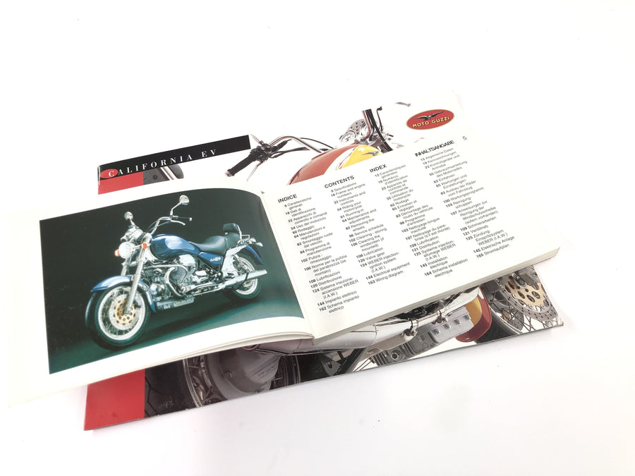 Moto Guzzi California 1100 EV KD [1998] - Manual Del Conductor Manual De Instrucciones De Funcionamiento