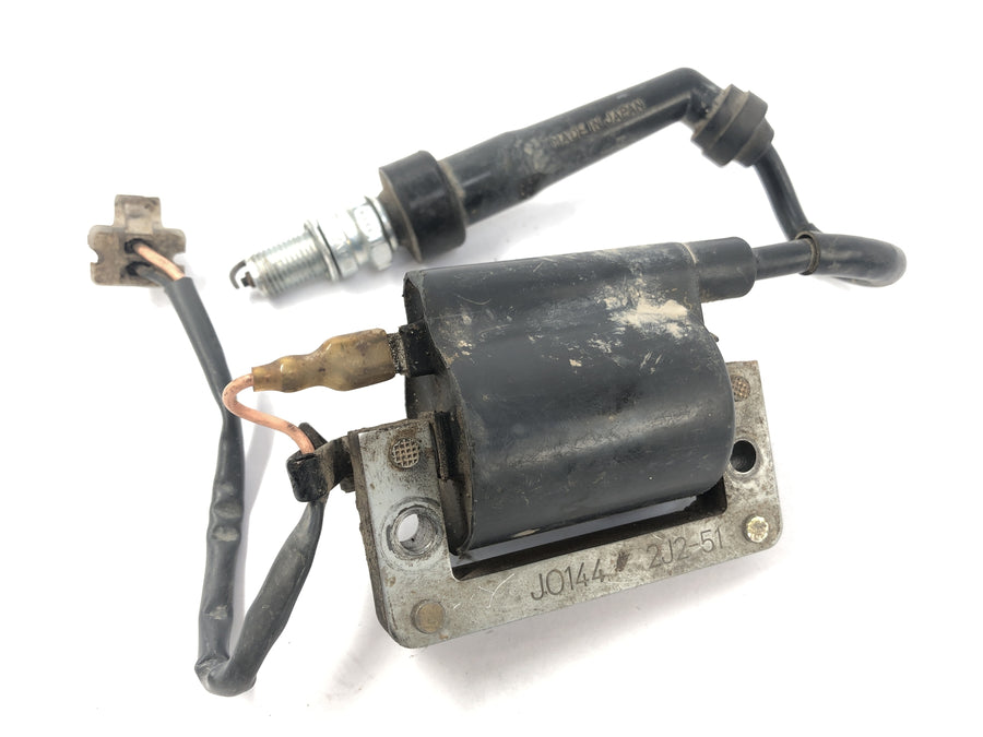 Yamaha TT 600 R DJ01 [1998] - Bobina de encendido con cable de encendido y bujía