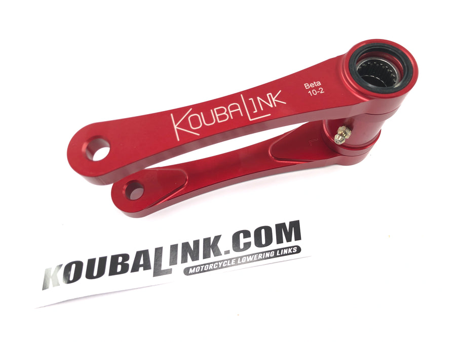 Beta RR 125 - Kit de descenso palanca de descenso balancín 31,8 - 41,3 mm rojo