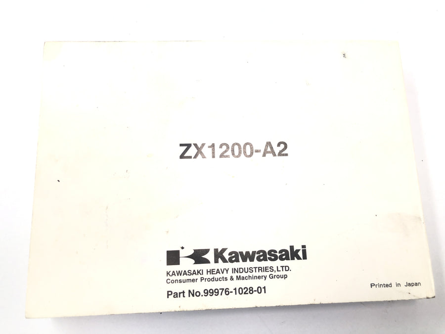 Kawasaki ZX 12 R ZXT20A [2001] - manual de instrucciones de funcionamiento instrucciones de funcionamiento