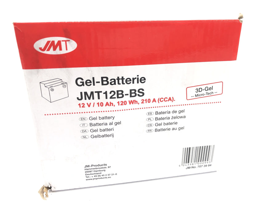Ducati Monster S4R M4 [2004] - Batería de gel batería de arranque 12V 10Ah JMT