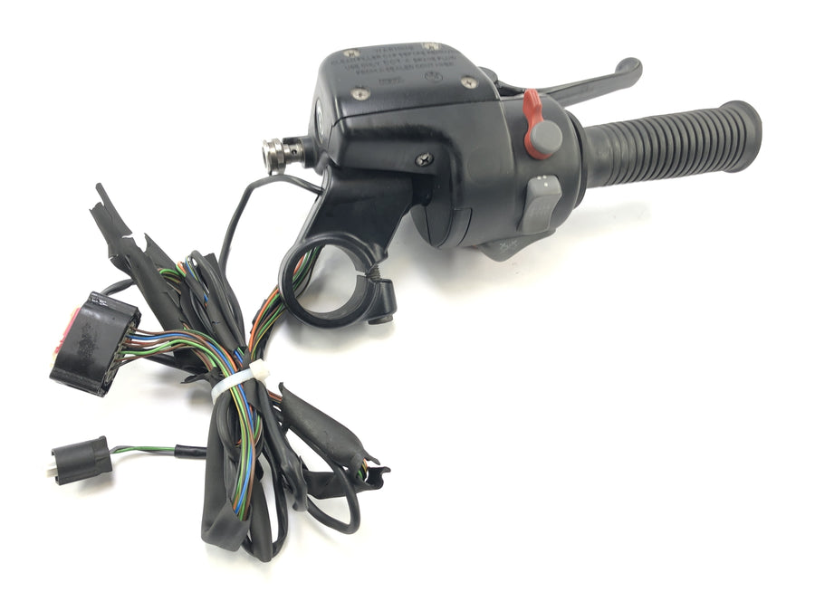 BMW R 1100 S R11S [2005] - Accesorios de manillar a la derecha con un interruptor de dirección de la dirección y bomba de arbusto de mano
