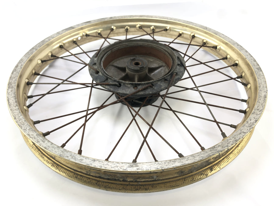 Yamaha XT 500 1U6 [1981] - Gold de rueda de la rueda delantera