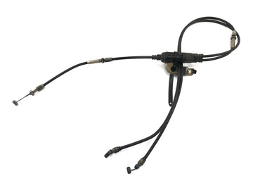 Honda GL 1500 Goldwing SC22 [1993] - Reposapiés del pasajero con ajuste de altura mediante cable Bowden