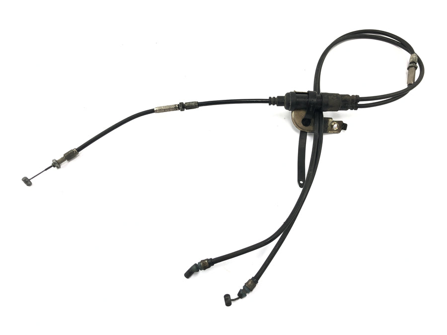 Honda GL 1500 Goldwing SC22 [1993] - Reposapiés del pasajero con ajuste de altura mediante cable Bowden