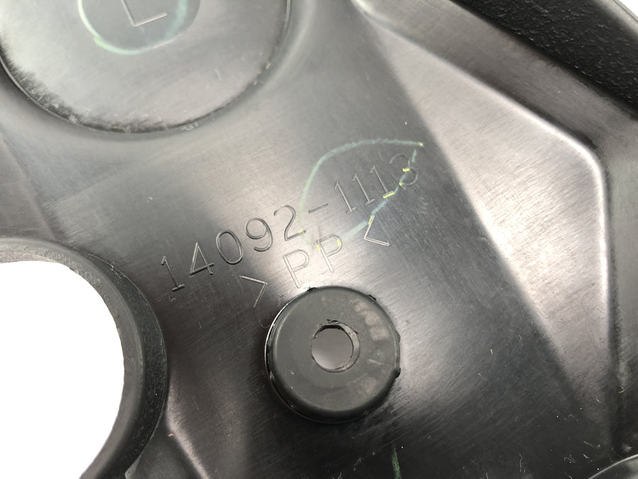 Kawasaki Ninja 125 BX125B [2024] - Deslizamiento del marco de la cubierta del marco de claro a la izquierda