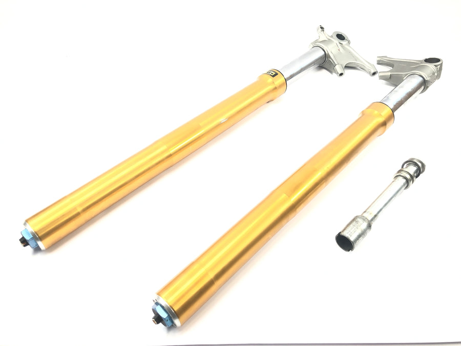 Ducati Multistrada 1200 S Touring [2009] - Horquilla de suspensión invertida Öhlins regulable electrónicamente