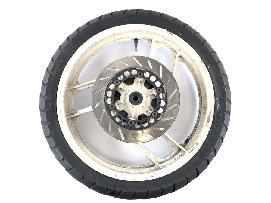 Yamaha RZ 250 R 29L [aprox. 250 YPVS] - Rimbre de la rueda trasera en la parte posterior 2.50 x 18 "con la rueda de la cadena y el disco de freno