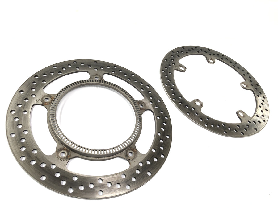 BMW R 1200 ST R1ST [2006] - Disco de disco de freno Conjunto de disco de freno perforado en la parte delantera de 320 mm de 4.5 mm
