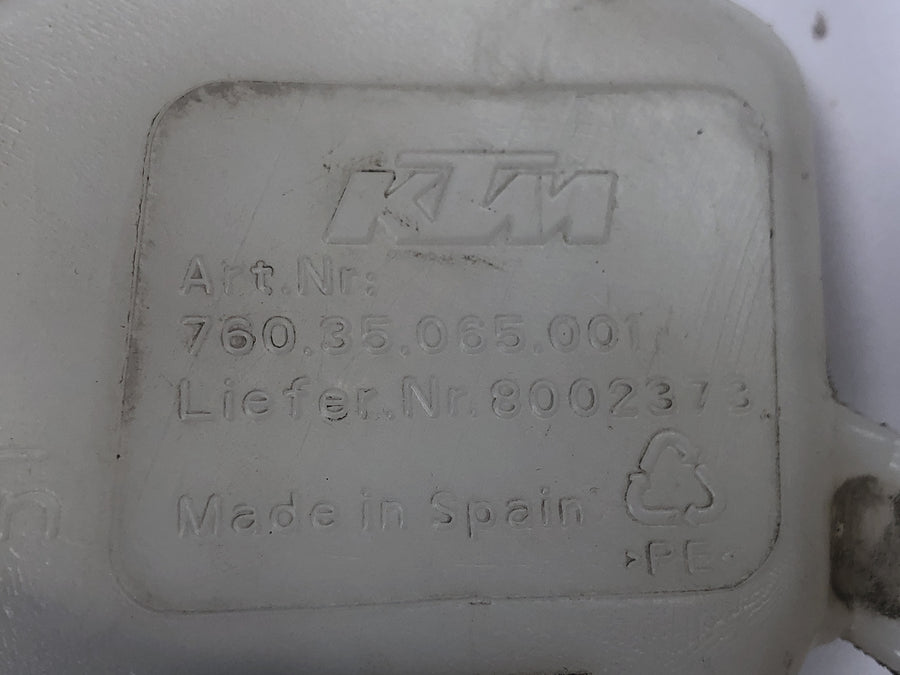 KTM Duke 690 A3 [2012] - Depósito de expansión de refrigerante, depósito de refrigerante, depósito del sistema de refrigeración