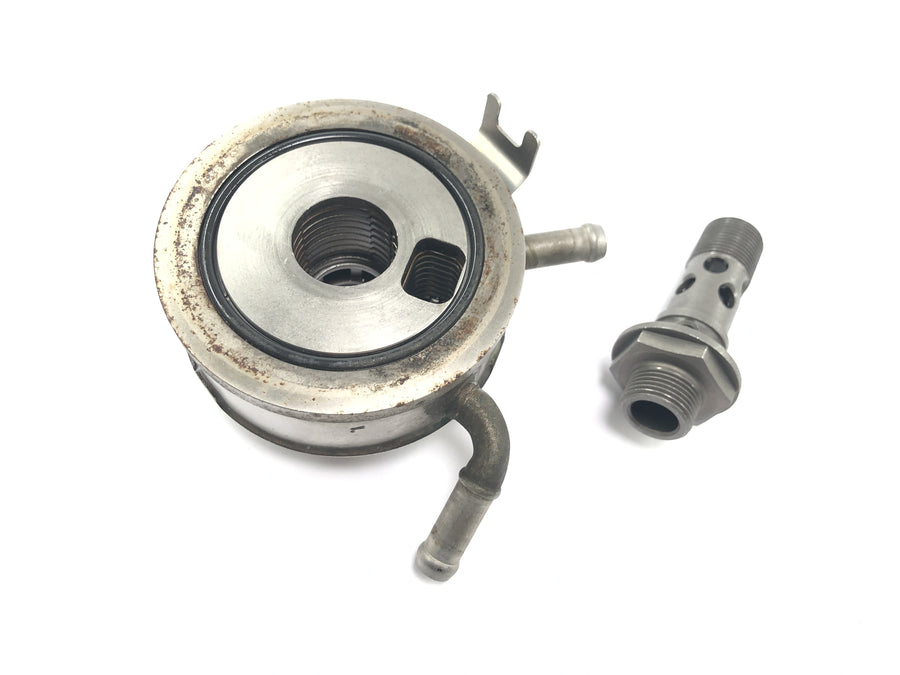 Honda CBR 900 RR Fireblade SC33 [2000] - Adaptador enfriador de aceite portafiltro de aceite
