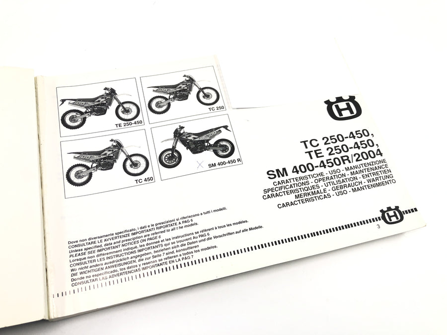 Husqvarna TR 450 - manual de instrucciones de funcionamiento instrucciones de funcionamiento