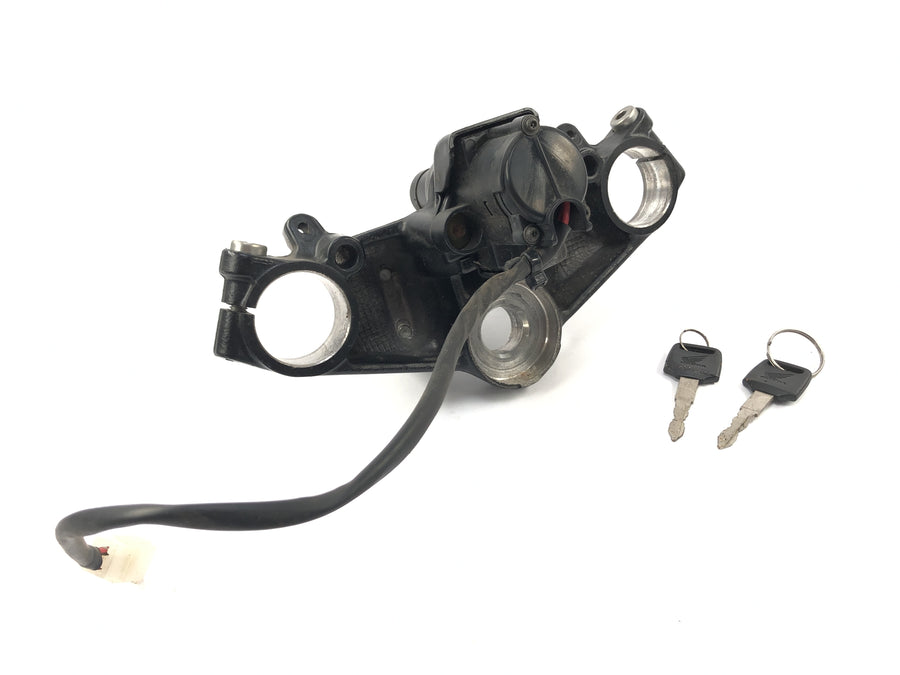 Honda CB 750 RC42 [1996] - Puente de la bifurcación con bloqueo de encendido y juego de llave
