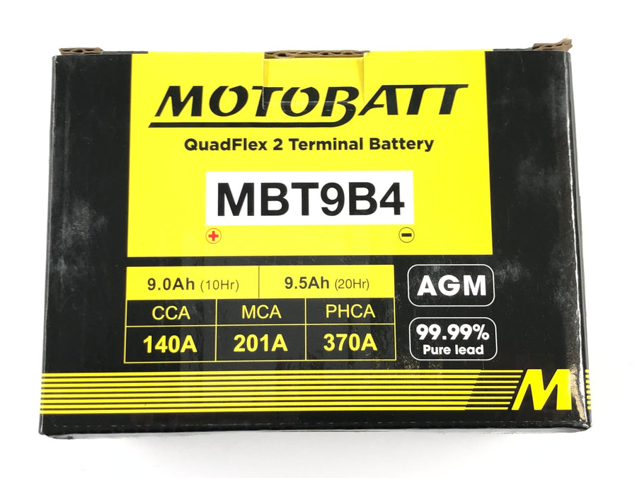 Varios modelos - batería AGM batería de arranque QuadFlex MBT9B4 sin mantenimiento