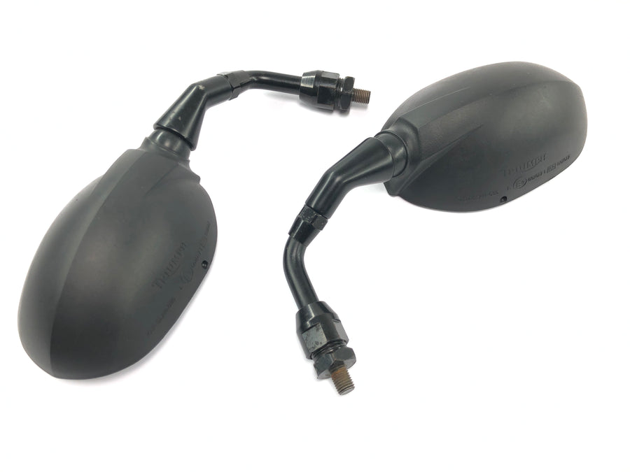 Triumph Speed Triple 1050 [2006] - Juego de espejos retrovisores par manillar negro