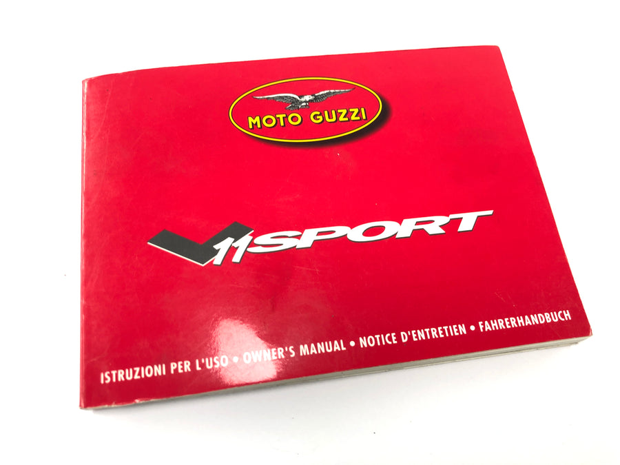 Moto Guzzi V11 Sport [1999] - Manual Del Conductor Manual De Usuario