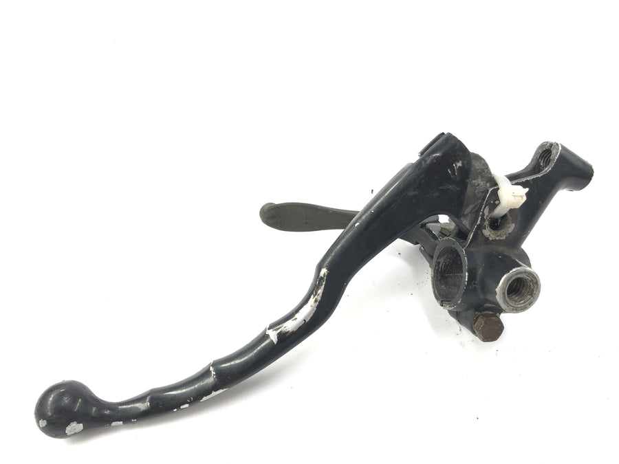 Yamaha XT 500 1U6 [1981] - Ajuste del manillar en la palanca de descompresión de la palanca de acoplamiento izquierdo