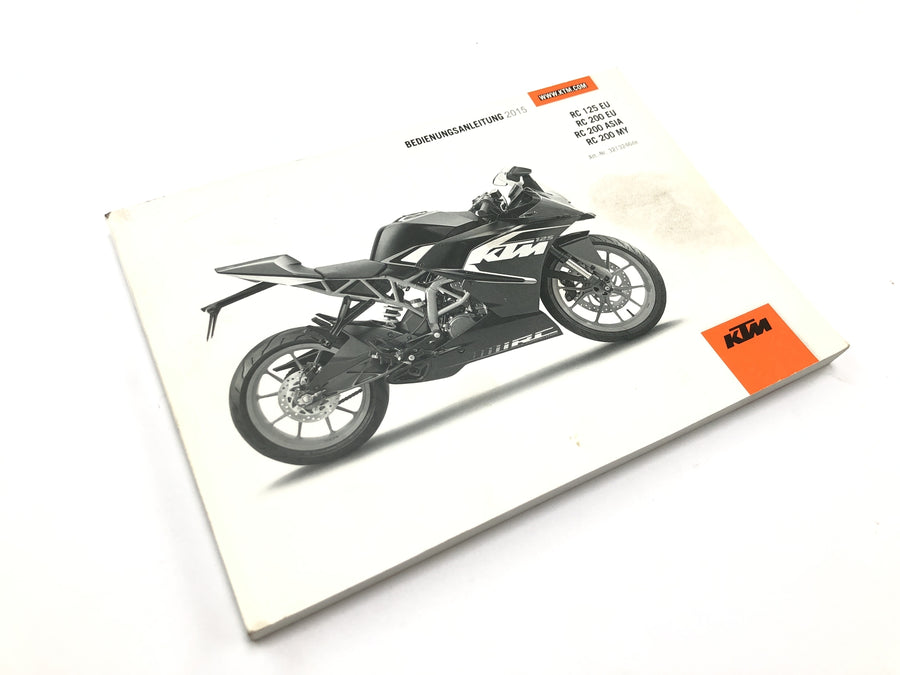 KTM RC 125 [2016] - Manual Propietario Manual Usuario Manual Conductor