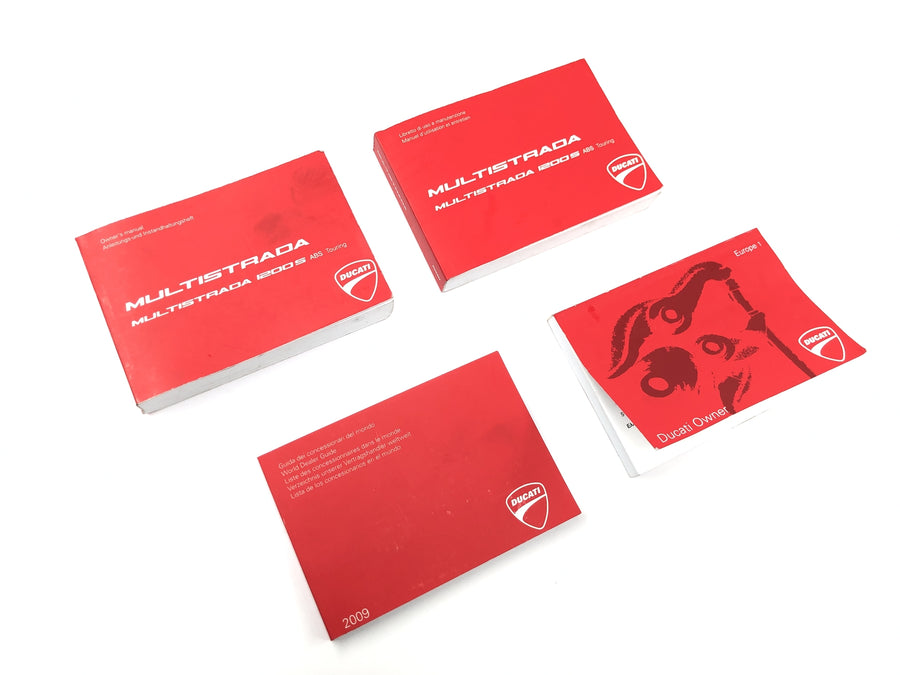 Ducati Multistrada 1200 S Touring [2009] - manual de instrucciones directorio de distribuidores folleto de servicio