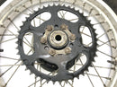 Yamaha XT 350 3YT / 55V [1990] - Rimbre de la rueda trasera con rueda de cadena en la parte posterior-3