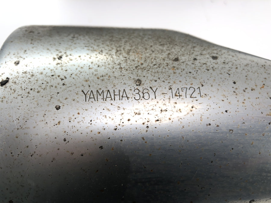 Yamaha FJ 1100 47e [1985] - Amortiguador de amortiguación de absorción de sonido de escape a la izquierda y derecha