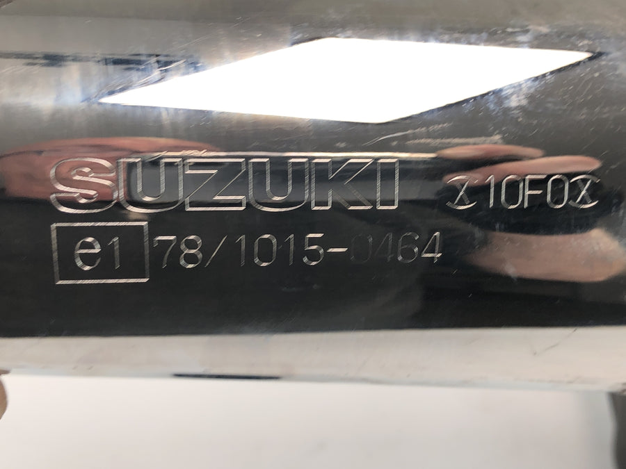 Suzuki Intruder VL 1500 AL [2000] - Silenciador de escape trasero silenciador cilindro delantero cromado