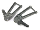 Cagiva Planet 125 [1998] - Reposapiés de pasajero con soporte para par de soportes de reposapiés del pasajero trasero-5